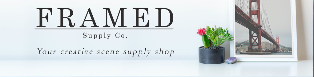 CreativeMarket banner for @framed
